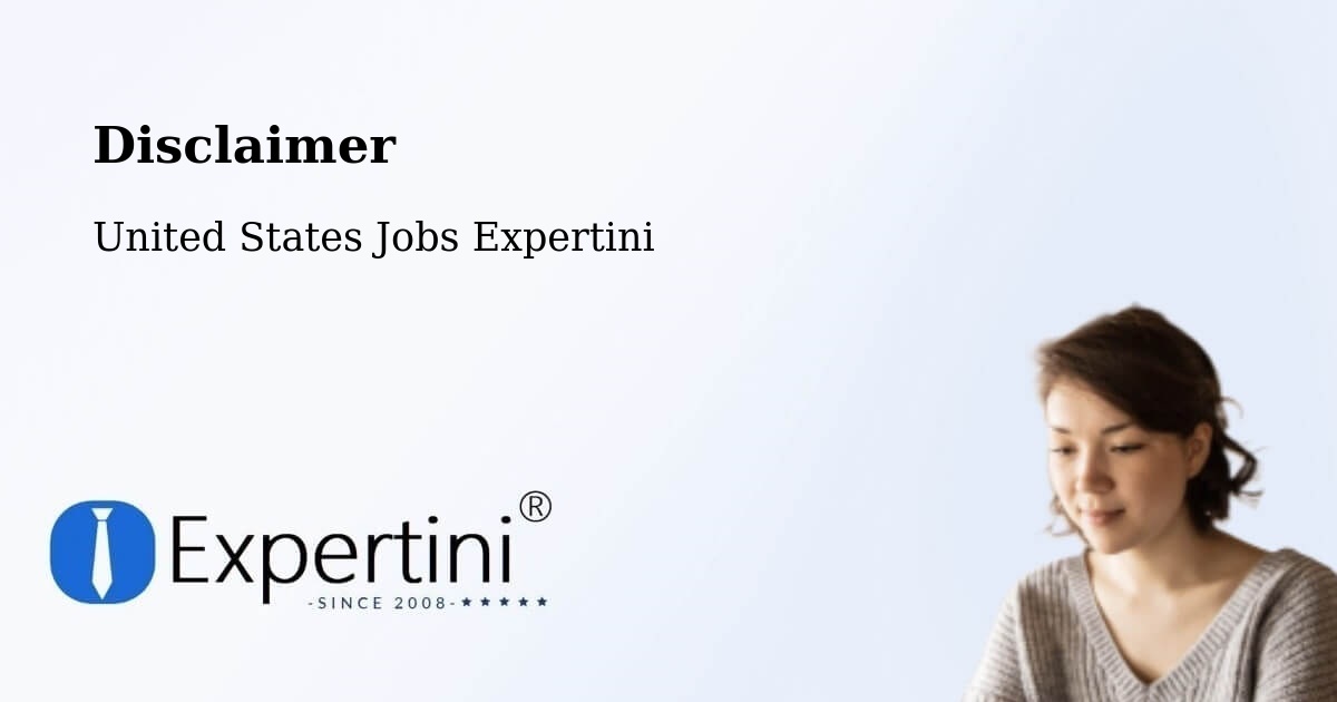 Disclaimer – Chantilly - United States Jobs Expertini