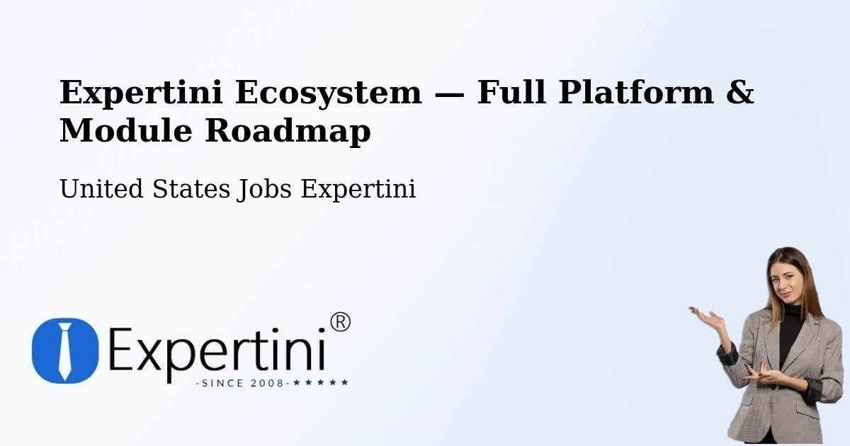 Expertini Ecosystem — Full Platform & Module Roadmap – Chantilly